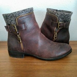 Zipper Ankle Boot